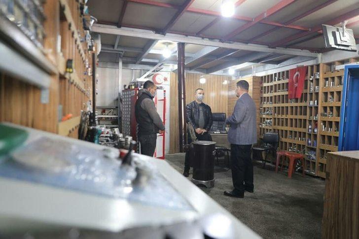 Vali Arslantaş, sanayi esnafıyla bir araya geldi G4