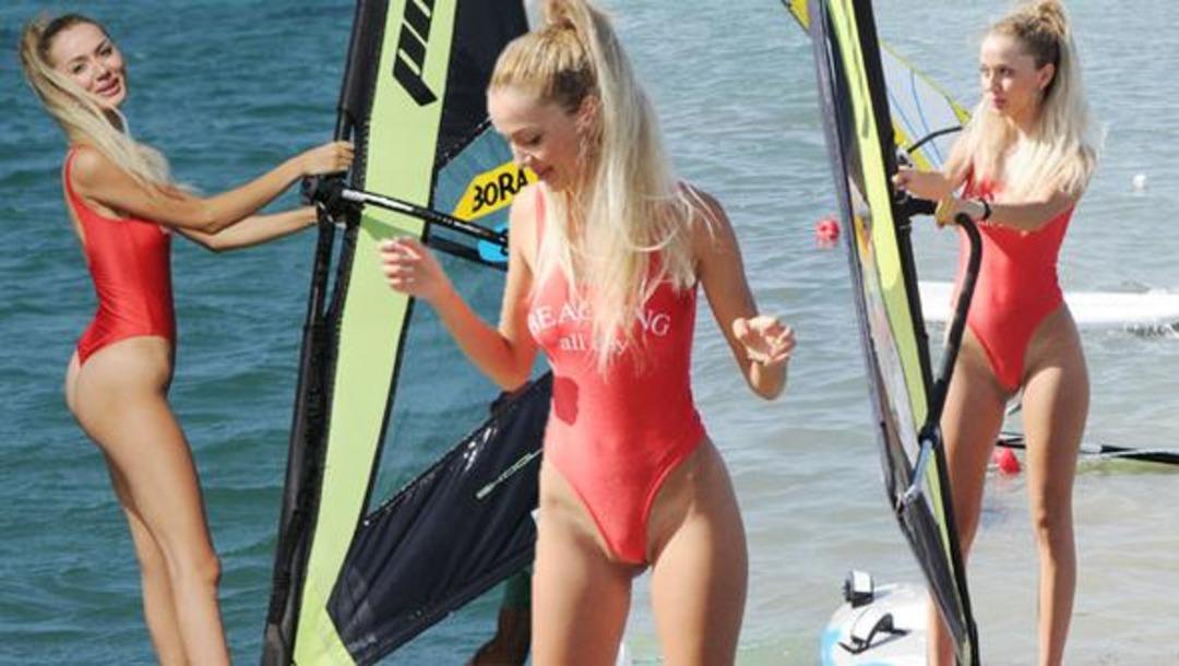 Cansu Taşkın'ın s&ouml;rf dersi kısa s&uuml;rd&uuml;