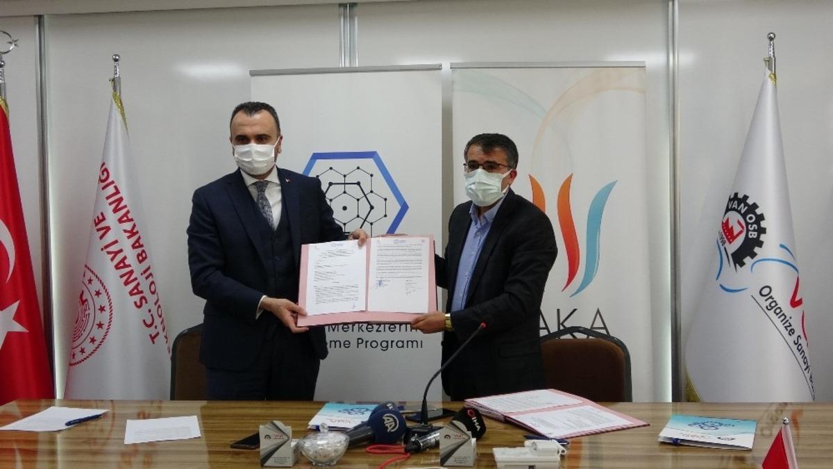 Van Tekstil ve Hazır Giyim OSB Sosyal Donatılarının Oluşturulması Projesi imza t&ouml;reni