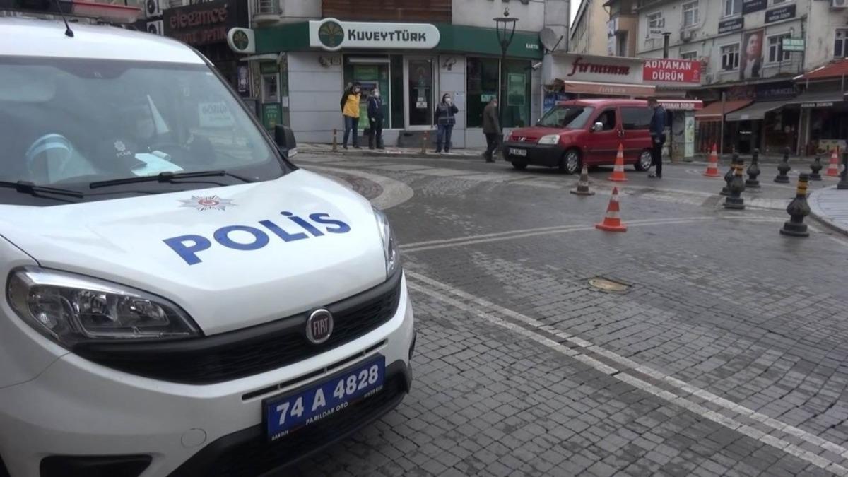 Bartın&rsquo;da kısıtlamaya uymayan 44 kişiye ceza uygulandı