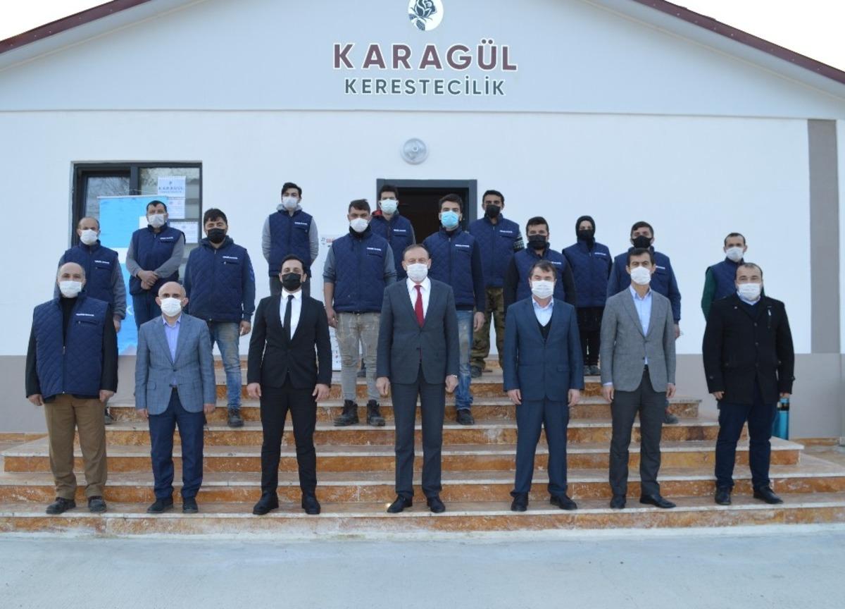 Ahşap Doğrama Montaj Elemanı Kursu başladı