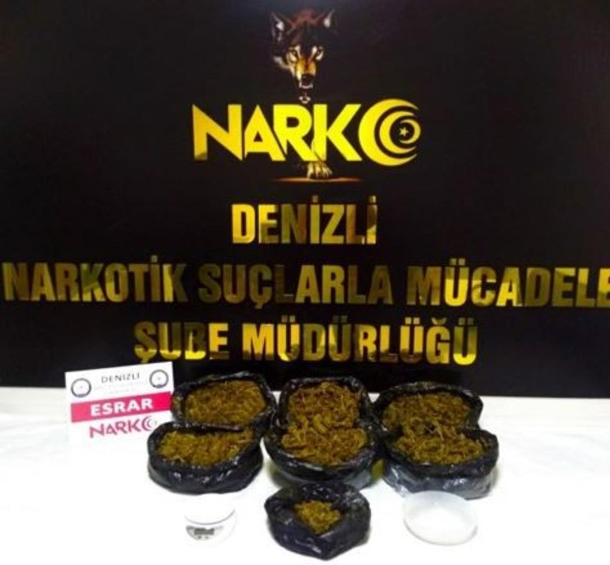 Toprak altına g&ouml;md&uuml;ğ&uuml; 300 bin TL&rsquo;lik uyuşturucu madde ile yakalandı