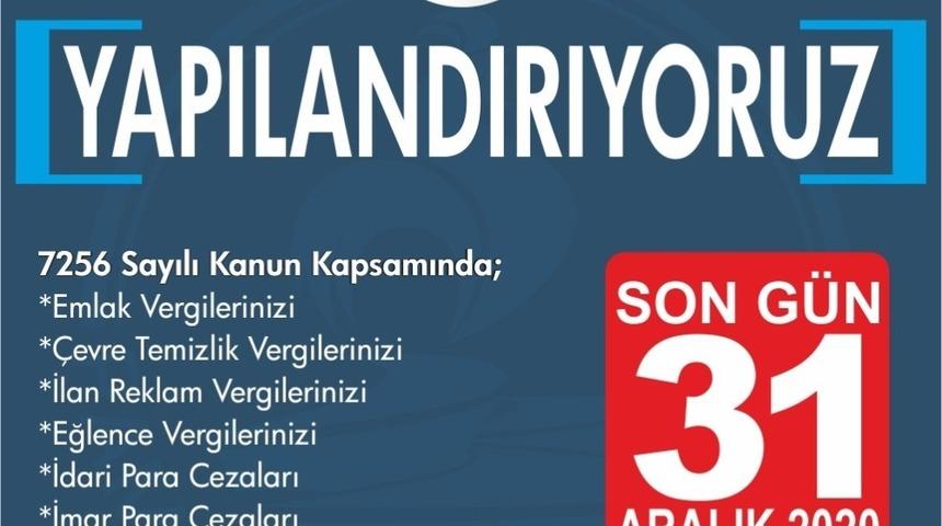 Pamukkale Belediyesinden &ccedil;eşitli borcu olan vatandaşlara yapılandırma imkanı