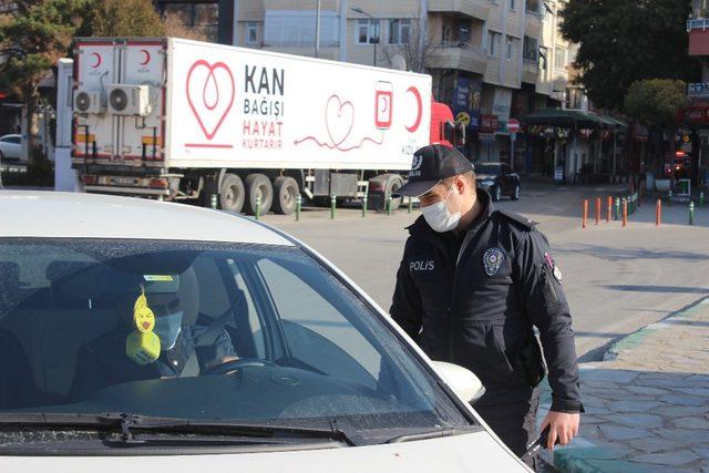 Kırklareli’de hafta sonu korona denetimlerinde 242 bin 100 TL ceza kesildi