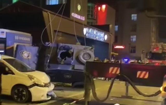 Iğdır’da zırhlı araç devrildi:1 polis yaralandı