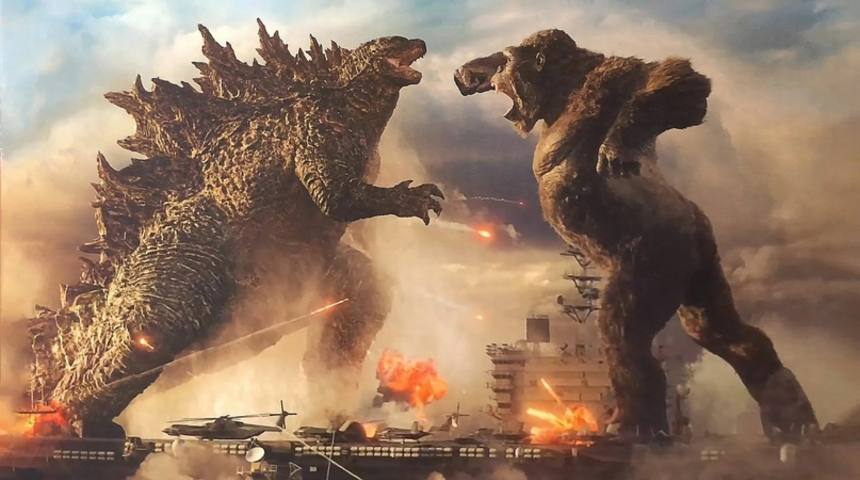 Godzilla vs Kong filminden ilk görüntüler sızdı 