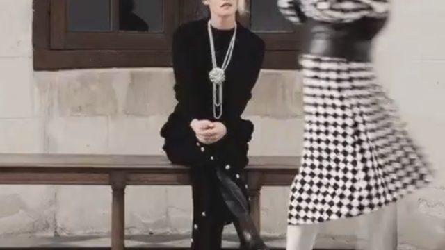 Lüks moda devi Chanel'ın defilesini sadece bir kişi izledi