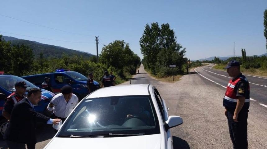 Simav&rsquo;da 75 ara&ccedil; trafikten men edildi