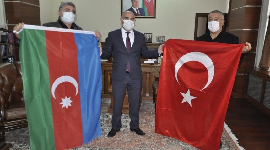 Iğdır Azerbaycan Evi Derneğinden Azerbaycan Kars Başkonsolosuna ziyaret