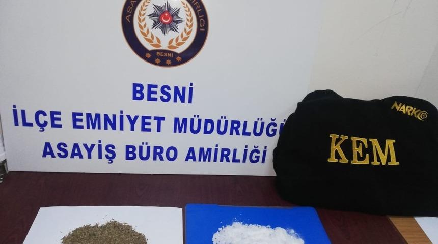 Besni&rsquo;de uyuşturucu tacirlerine ge&ccedil;it verilmiyor