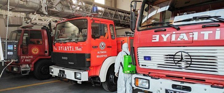 Virüse karşı her yer ilaçlanıyor G1