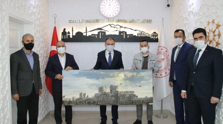 Okul müdürlerinden Çandıroğlu’na ’Hayırlı olsun’ ziyareti