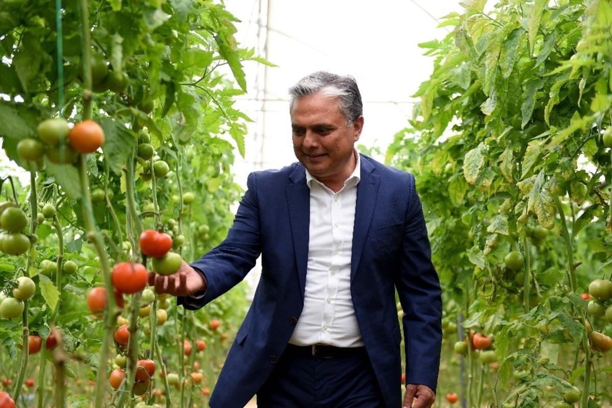 Başkan Uysal&rsquo;dan &uuml;retim seferberliği &ccedil;ağrısı