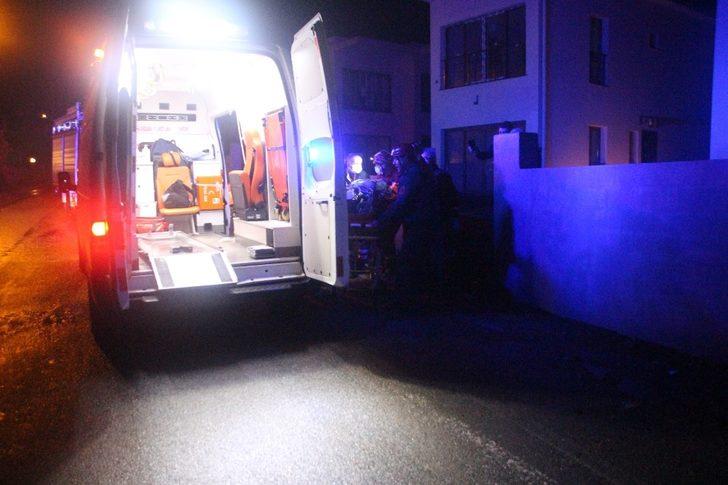 Elektrik kesilince 5 metrelik çukura düştü G5