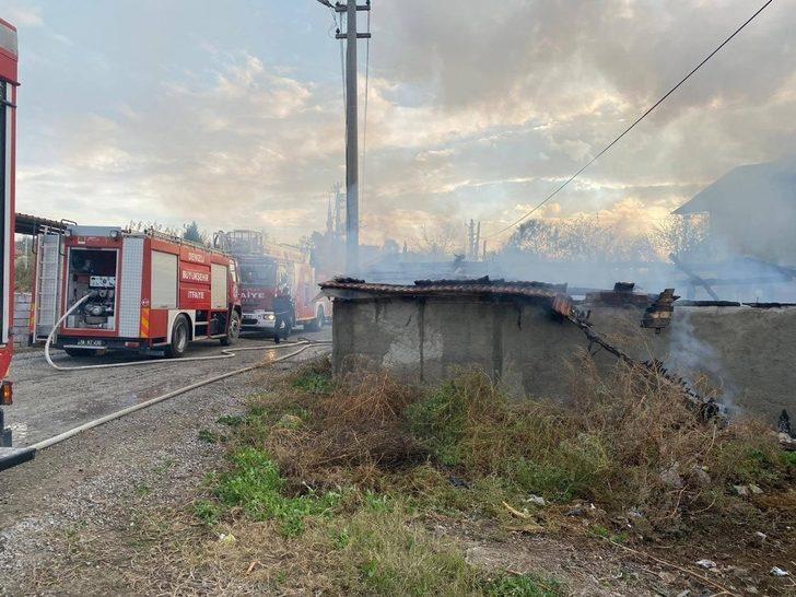 Tek katlı ev alevlere teslim oldu G2