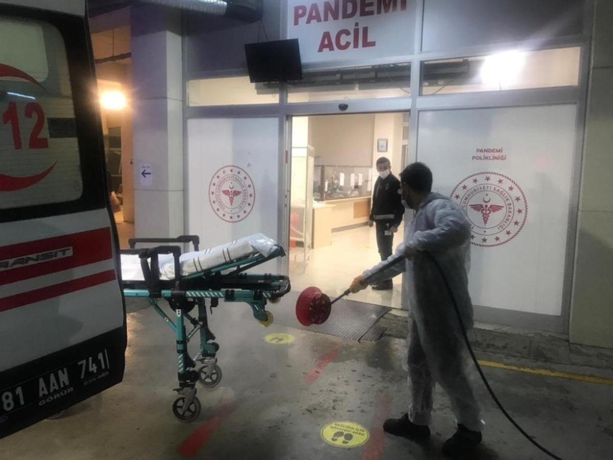 D&uuml;zce dezenfekte edildi