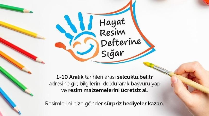 Selçuklu Belediyesinden pandemi döneminde çocuklar için anlamlı yarışma