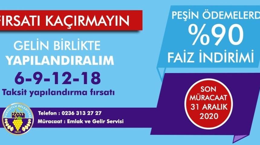 Turgutlu Belediyesi&rsquo;nde yapılandırma başladı