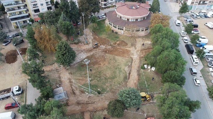 Rafet Şenbaydur Parkı yenileniyor G1