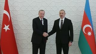 Cumhurbaşkanı Erdoğan, Aliyev'le görüştü! Desteğini bir kez daha iletti