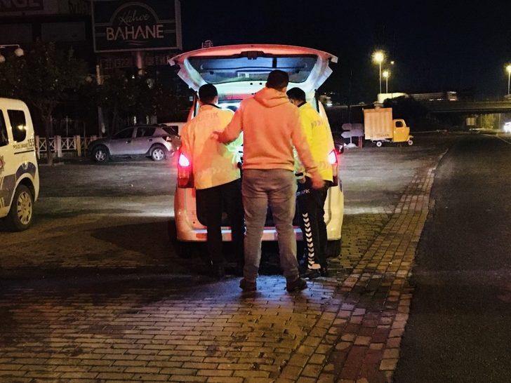 Polisin ’dur’ ihtarına uymayan sürücü alkollü çıktı G2
