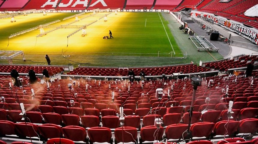 Hollanda&rsquo;nın en b&uuml;y&uuml;k futbol stadyumunda koronavir&uuml;s deneyi