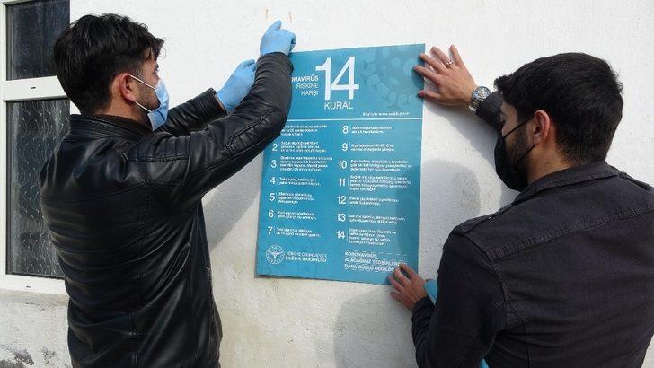 (Özel) Okula gidemeyen öğrenciler çantayla sevindirildi G5