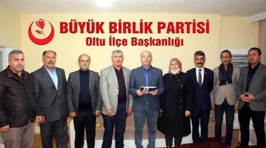 BBP Oltu il&ccedil;e teşkilatı istifa etti