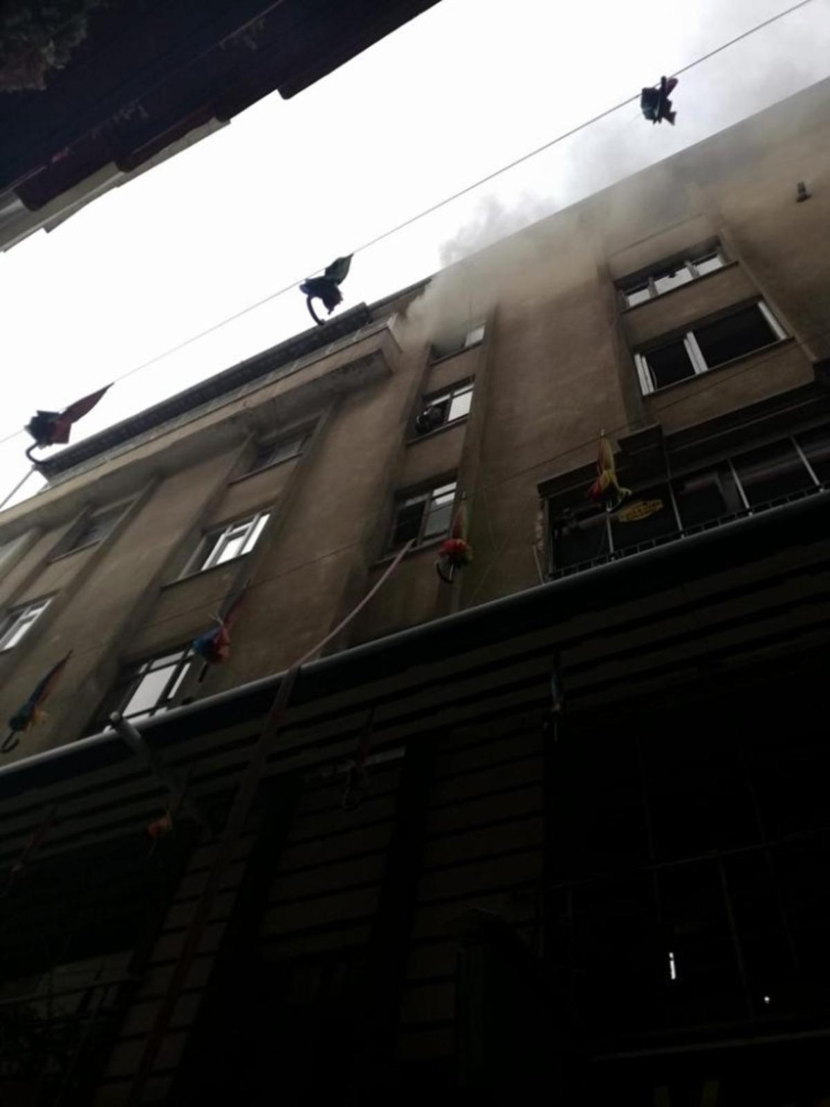 Van&rsquo;da ev yangını