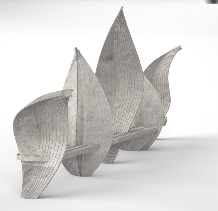 Mermerden kent mobilyası tasarladı, ödülü kaptı G1