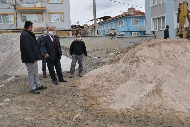 Müdür Başyiğit, spor salonu inşaatında incelemelerde bulundu G2