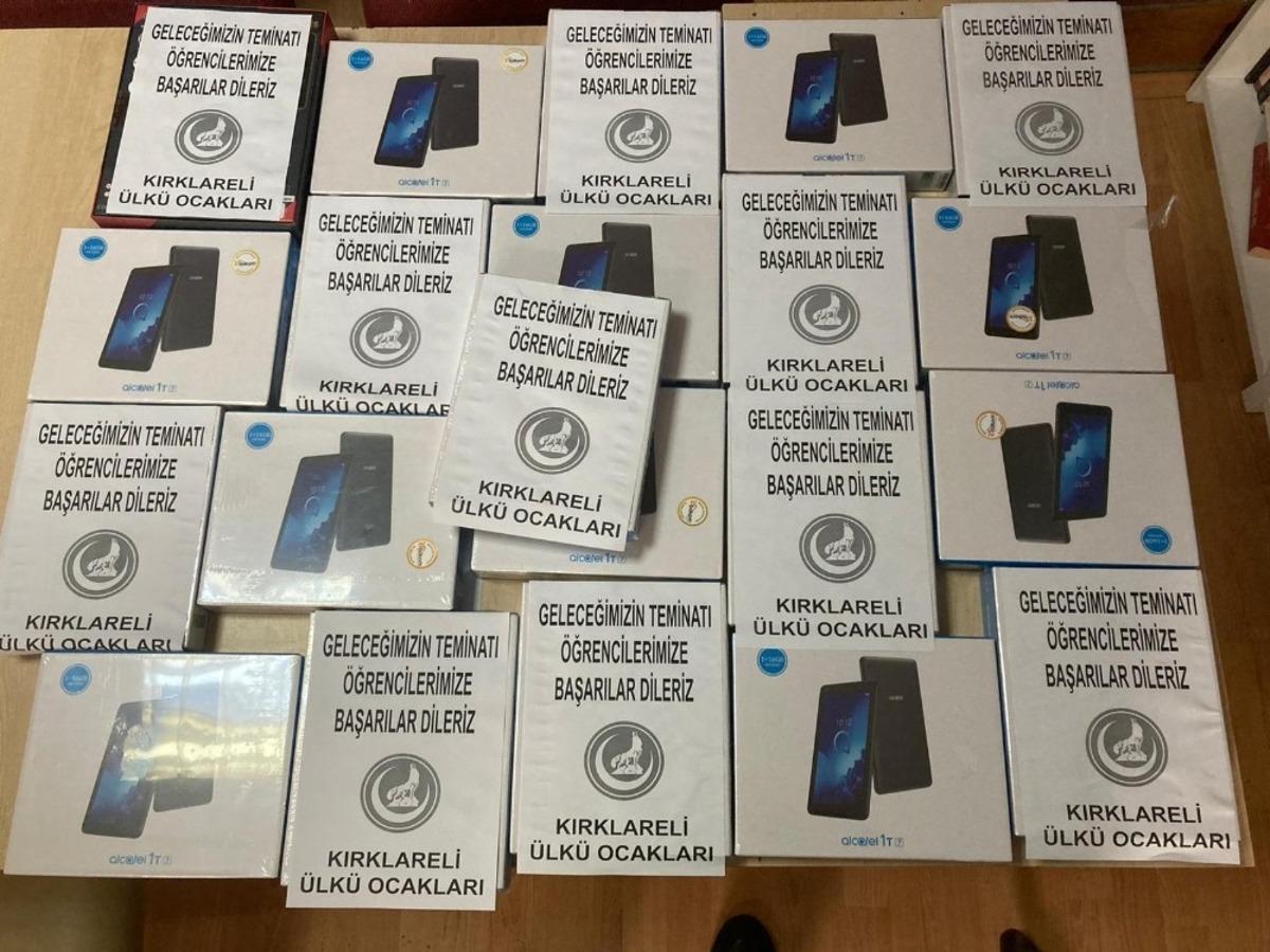 Kırklareli&rsquo;de eğitime tablet desteği
