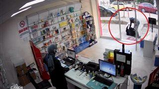 Eczanede dehşet! Yaşlı adamı kaldırıma böyle fırlattı