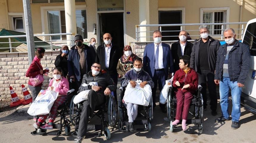 Engellilerin ihtiya&ccedil;ları karşılandı