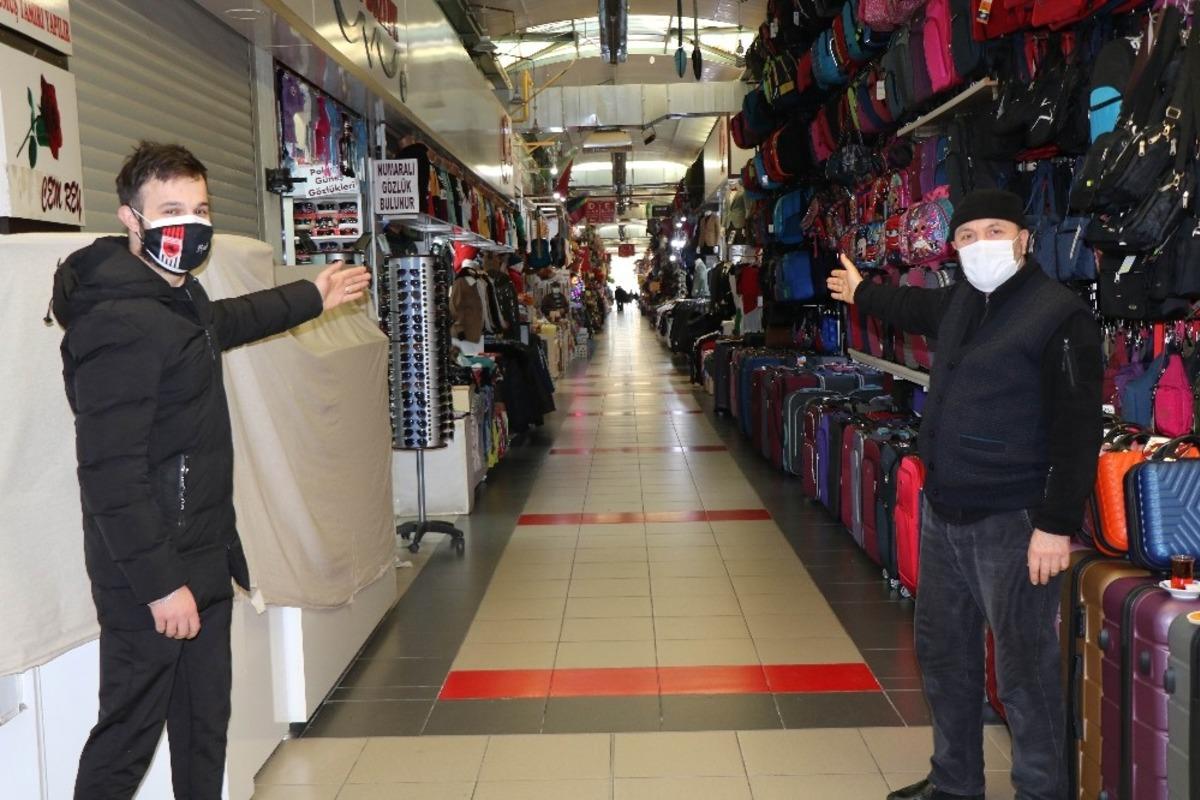 Yabancılar &Ccedil;arşısı esnafının umudu vatandaş