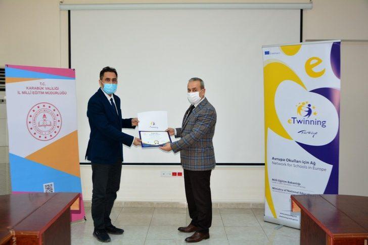 ETwinning projeleri kalite etiketlerinin takdim töreni gerçekleştirildi G3