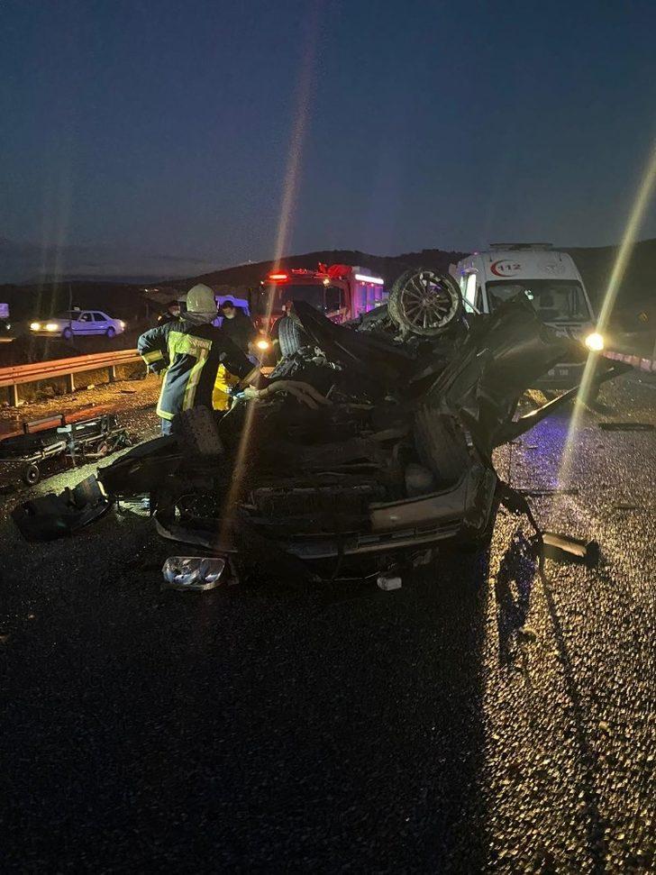 Takla otomobilden ağır yaralı kurtarılan kişi hayatını kaybetti G3