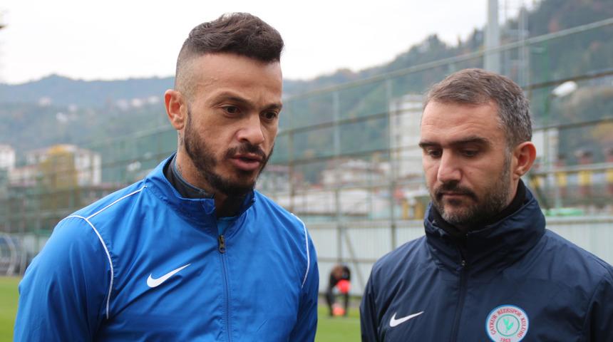 Rizesporlu Boldrin: Göztepe maçına da kazanmak için çıkacağız