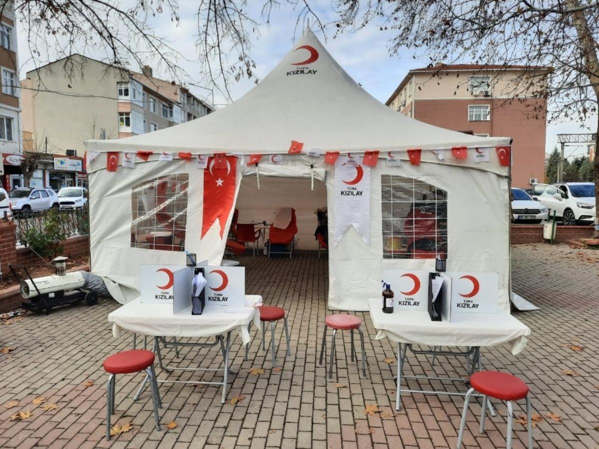 Kan bağışına yoğun ilgi