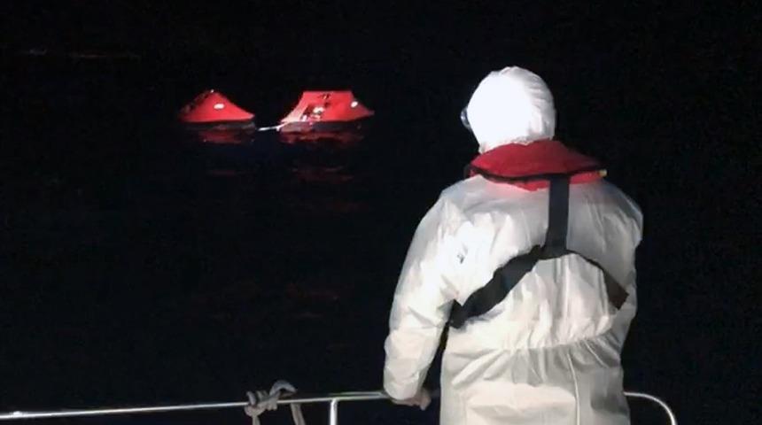 Yunan Sahil G&uuml;venliği can salıyla T&uuml;rk karasularına aitti