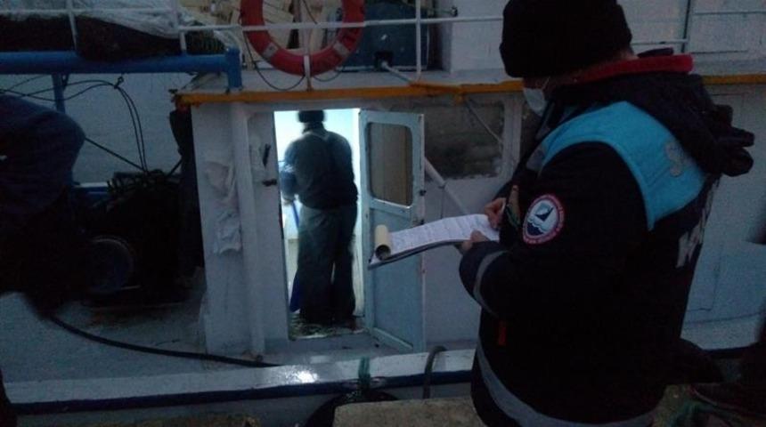 İğneada’da balıkçılar denetlendi