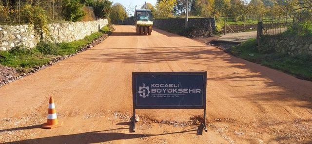 Derbent yolları daha konforlu hale getiriliyor