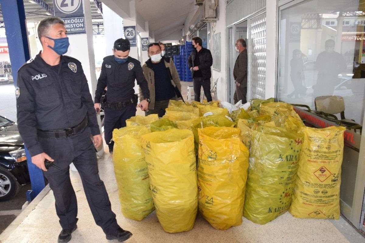 Kumluca&rsquo;da maske ve mesafe denetimi arttırıldı