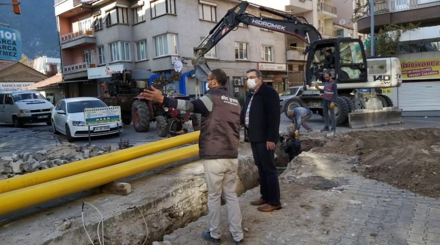 Manisa’nın bir ilçesi daha doğalgaza kavuşuyor