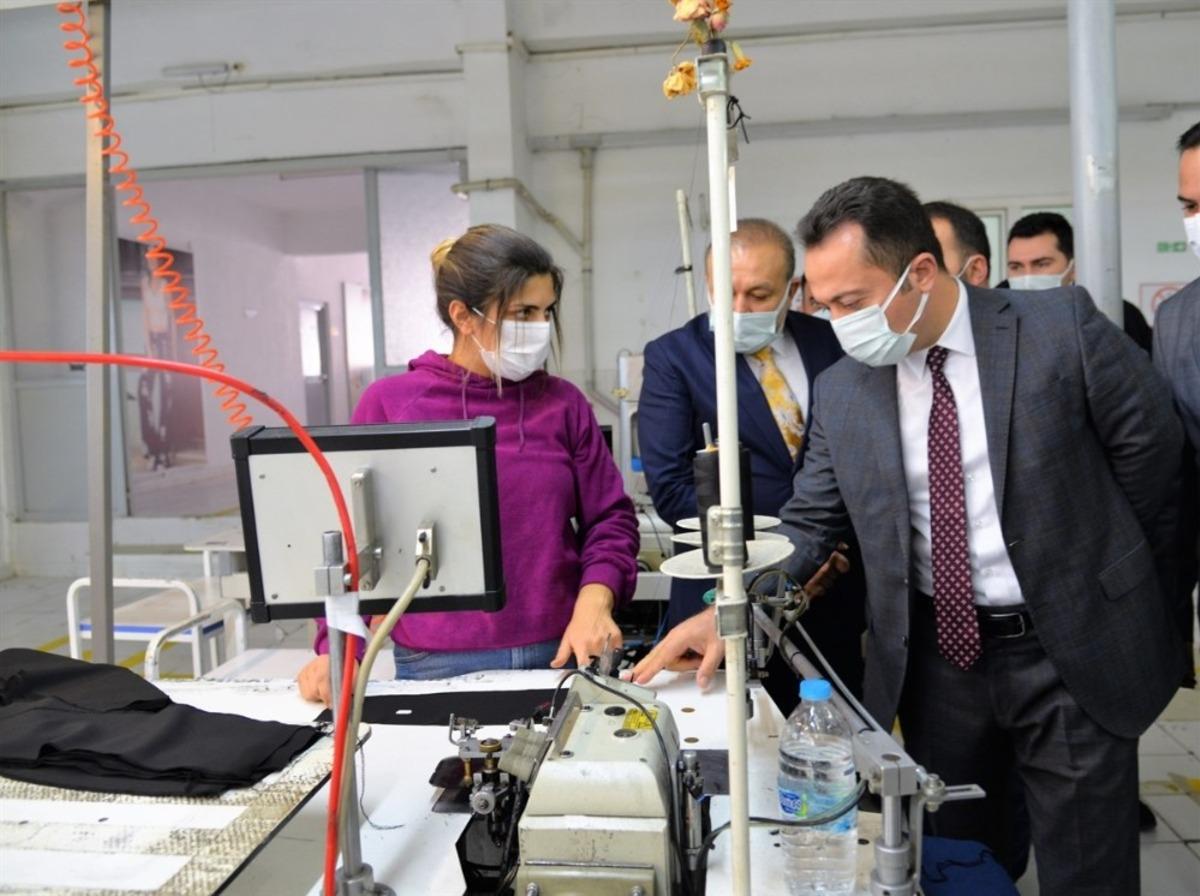 Vali Şent&uuml;rk&rsquo;ten fabrika ve esnaf ziyareti