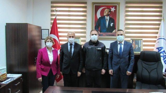 GAMER Başkan Yardımcısı Sarı’dan AFAD’a ziyaret