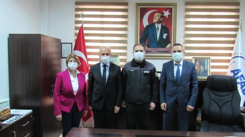 GAMER Başkan Yardımcısı Sarı&rsquo;dan AFAD&rsquo;a ziyaret