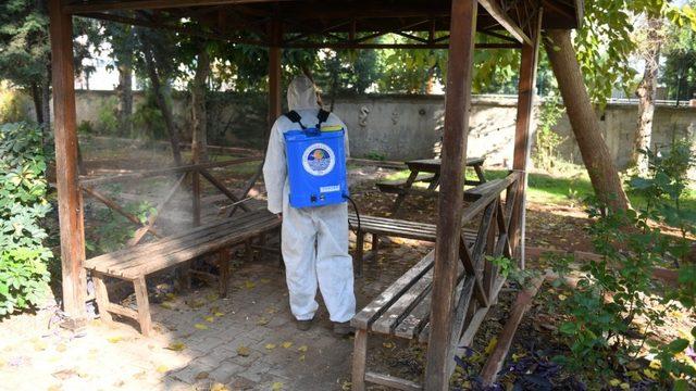 Yenişehir’de dezenfeksiyon çalışmaları sürüyor