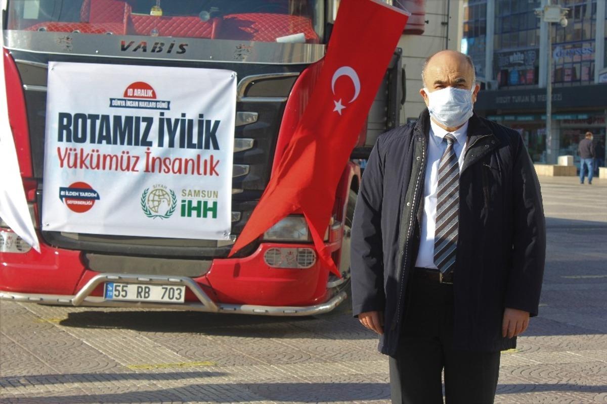 Samsun&rsquo;dan Suriye&rsquo;ye yardım eli