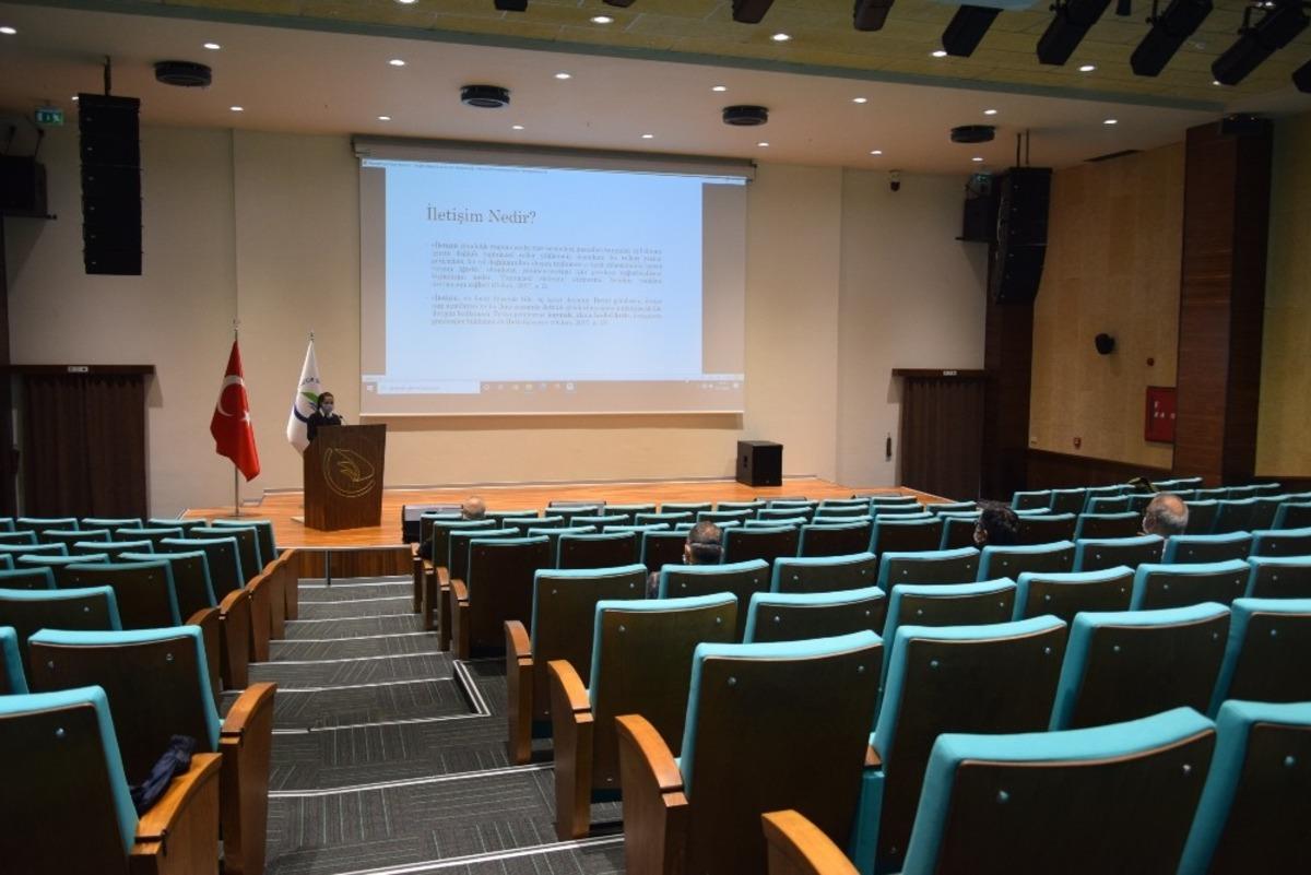 Sağlık iletişiminin &ouml;nemi anlatıldı